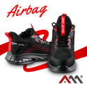 Art.Mas. BTEX AIRBAG buty robocze S1 SR - półbuty robocze z metalowym podnoskiem