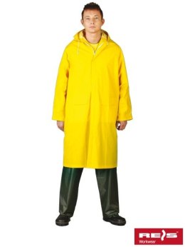 płaszcz przciwdeszowy budolwany żółty płaszcz ppd reklamowy sklep bhp