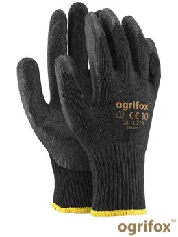 Ogrifox OX-DRAGOS tanie rękawice robocze budowlane powlekane lateksem