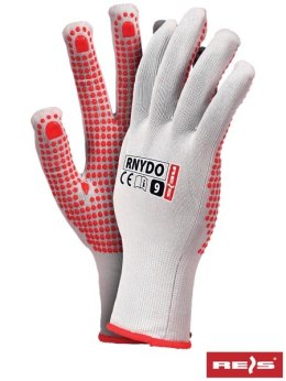 Reis RNYDO rękawice nylonowe z nakropieniem PCV