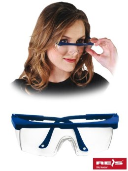 Reis GOG-FRAFOG przeciwodpryskowe okulary ochronne nieparujące antifog