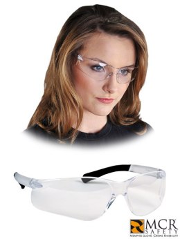 MCR BEARKAT okulary ochronne przeciwodpryskowe MCR-BEARKAT