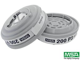 Filtr MSA 200 P3 MSA-FI-P3 filtr przeciwpyłowy do półmasek masek pełnotwarzowych ADVANTAGE®
