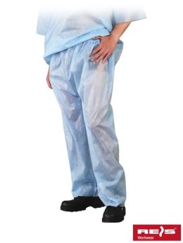 Reis SFI spodnie robocze do pasa z polipropylenu jednorazowe