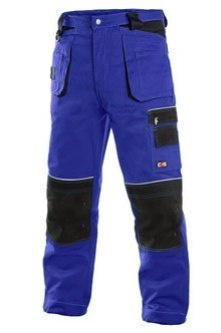 CXS Canis Orion Teodor spodnie robocze do pasa niebieskie