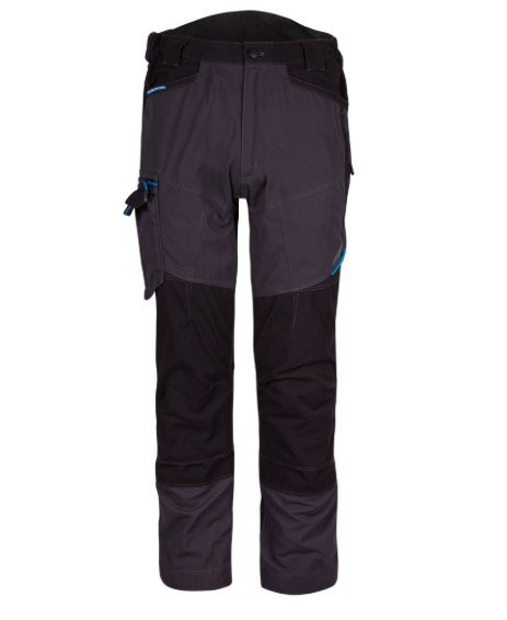 Portwest WX3 T701 spodnie robocze do pasa ze stretchem szare