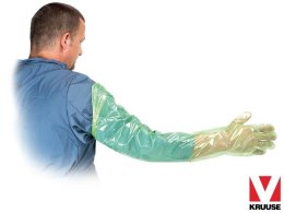 Kruuse KRU-RINS rękawice inseminacyjne rektalne długie zielone dla weterynarzy
