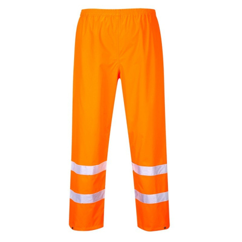 Portwest Traffic S480 spodnie robocze do pasa ostrzegawcze przeciwdeszczowe
