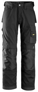 Snickers Workwear 3311 CoolTwill spodnie robocze do pasa czarne