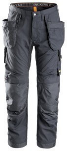 Snickers Workwear 6201 AllroundWork spodnie robocze do pasa z workami kieszeniowymi granatowe