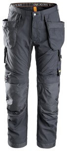 Snickers Workwear 6201 AllroundWork spodnie robocze do pasa z workami kieszeniowymi grafit