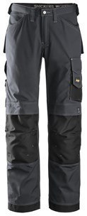 Snickers Workwear 3313 Rip-Stop spodnie robocze do pasa grafitowo-czarne