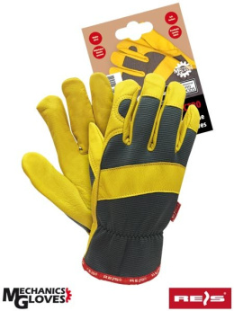 Reis RMC-SPECTRO rękawice robocze z koziej skóry Mechanic Glove