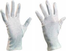 Rękawice ochronne trykotowe bawełniane FAWA CXS 3310 005 100 XX BIAŁE