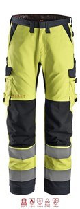 Snickers Workwear 6361 ProtecWork spodnie robocze do pasa odblaskowe trudnopalne antyelektrostatyczne