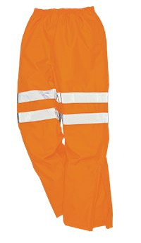 Portwest RT61 spodnie robocze do pasa ostrzegawcze oddychające pomarańczowe