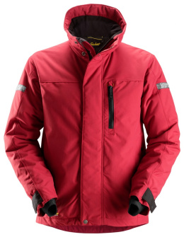 Snickers Workwear 1100 AllroundWork 37.5® wodoodporna kurtka robocza zimowa męska czerwona