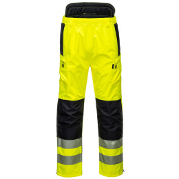 Portwest PW342 PW3 Extreme spodnie robocze do pasa ostrzegawcze żółto-czarne