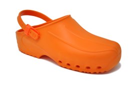 Pomarańczowe Buty Julex X-BLUE lekkie klapki obuwie zawodowe