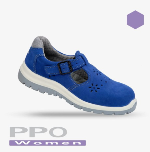 Buty robocze PPO 211 S1 niebieskie sandały robocze