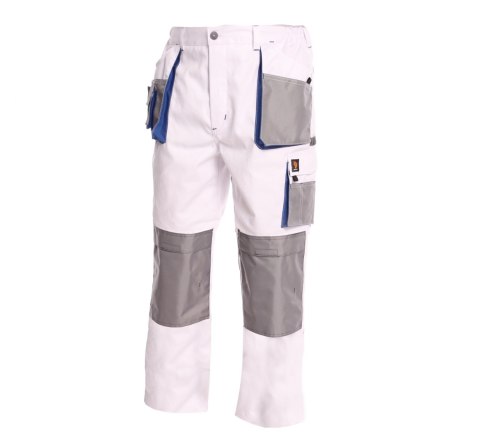 Procera Proman 290 spodnie robocze do pasa białe