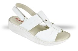 Buty Julex Piumetta 6262 sandały damskie białe