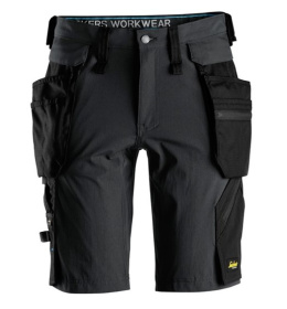 Snickers Workwear LitWork+ 6108 spodnie robocze na lato krótkie- spodnie ochronne