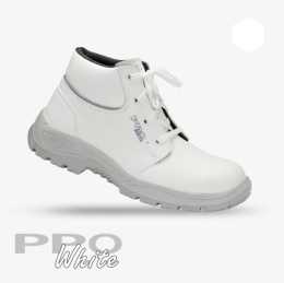 PPO Strzelce Opolskie 205 S2 buty robocze trzewiki ochronne białe