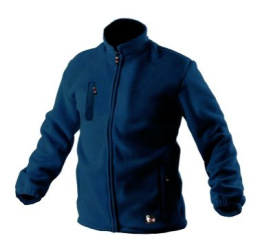 gruby granatowy- kurtka robocza ocieplana- odzież ochronna niebieska granatowa