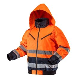 Neo Tools 81-711 kurtka robocza ostrzegawcza ocieplana pomarańczowa