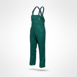 Sara Workwear Kaper spodnie robocze ogrodniczki zielone