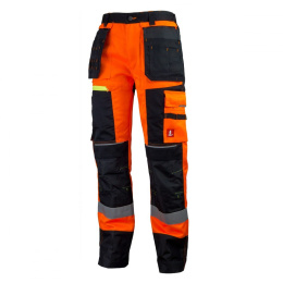 Urgent URG-714 spodnie robocze ostrzegawcze odblaskowe do pasa