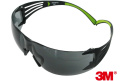 3M SecureFit™ 400  okulary ochronne przeciwodpryskowe nieparujące 3M-OO-SECFIT
