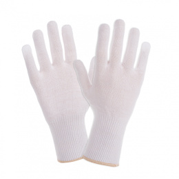 PROCERA X-WHITE białe rękawice robocze z bawełny 85%