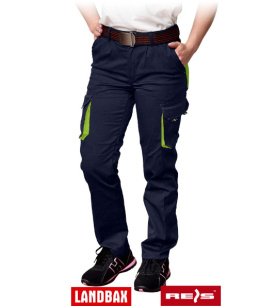 REIS FRAULAND-T tanie spodnie robocze monterskie stretch elastyczne