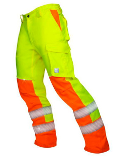 ARDON H5916 SIGNAL spodnie robocze odblaskowe żółto-pomarańczowe
