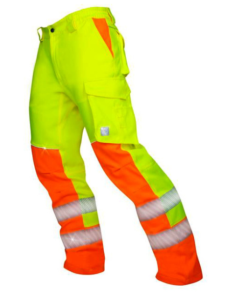 ARDON H5917 SIGNAL spodnie robocze odblaskowe żółto-pomarańczowe long wysoki wzrost