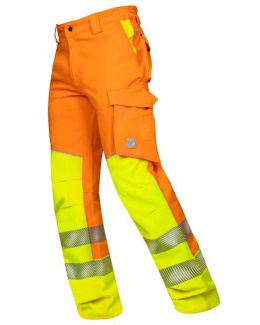 ARDON H5920 SIGNAL spodnie robocze odblaskowe pomarańczowe SHORT na niski wzrost