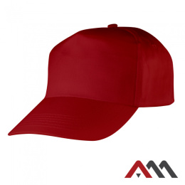 czapka z daszkiem reklamowa Art.Master czerwona