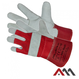 rękawiczki wzmocnione skórą dwoinową RBR MESH KAT.1 Art.Master