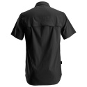 Snickers Workwear koszula z krótkim rękawem LiteWork 8520 czarna