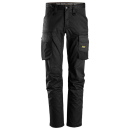 spodnie robocze do pasa AllroundWork 6803 Snickers Workwear czarne