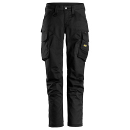 spodnie robocze do pasa damskie AllroundWork 6703 Snickers Workwear czarne