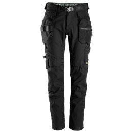 spodnie robocze do pasa FlexiWork+ 6972 Snickers Workwear czarne