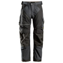 spodnie robocze do pasa RuffWork 6314 Snickers Workwear grafitowo-czarne