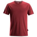 t-shirt roboczy AllroundWork 2558 Snickers Workwear czerwona