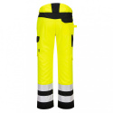 Portwest PW241 spodnie robocze do pasa serwisowe ostrzegawcze PW2 żółto-czarne