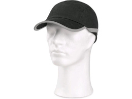 czapka z daszkiem CRAN ze skorupą plastikową SM923 CXS Canis czarna