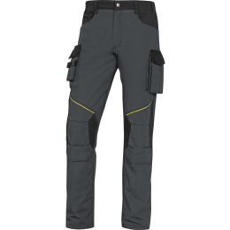spodnie robocze do pasa MCPA2STR Delta Plus szaro-czarne