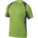 t-shirt roboczy BALI Delta Plus zielono-szary